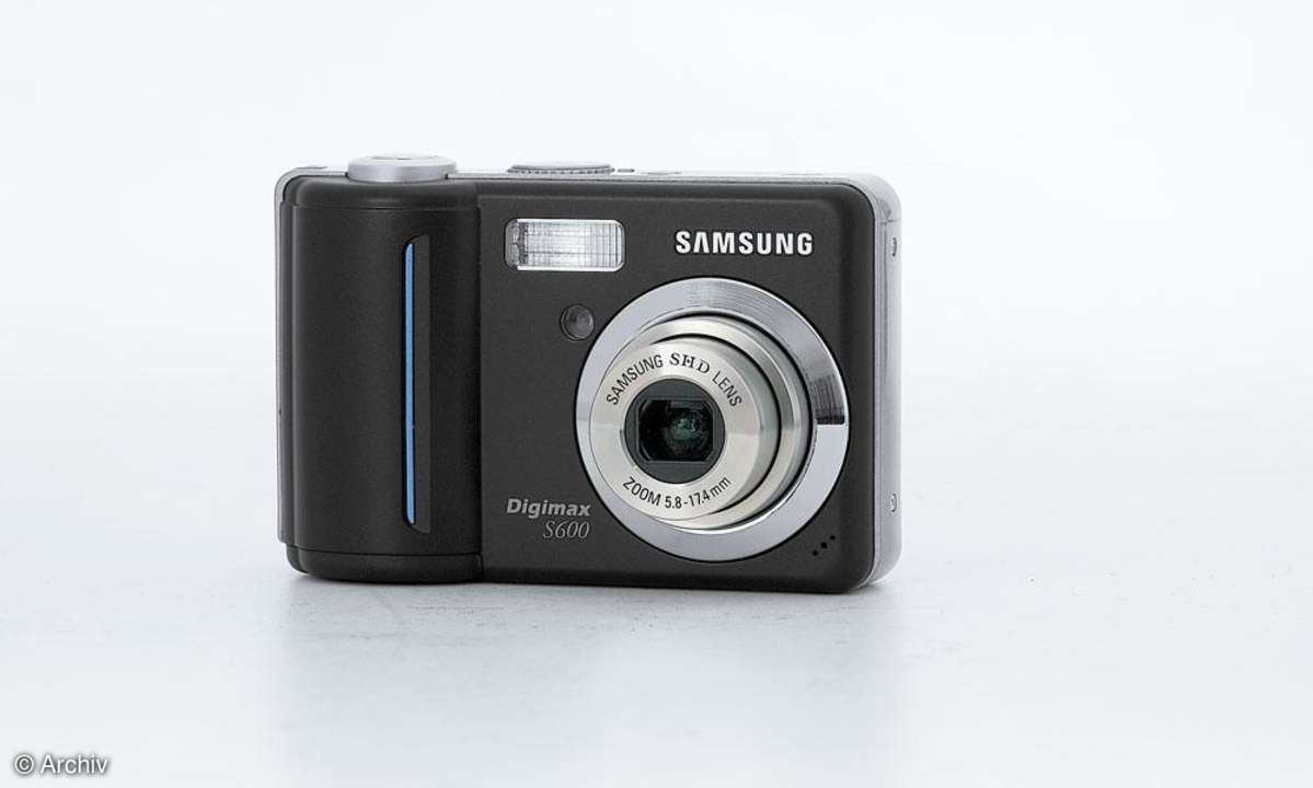 Samsung Digimax S600 Vorderseite