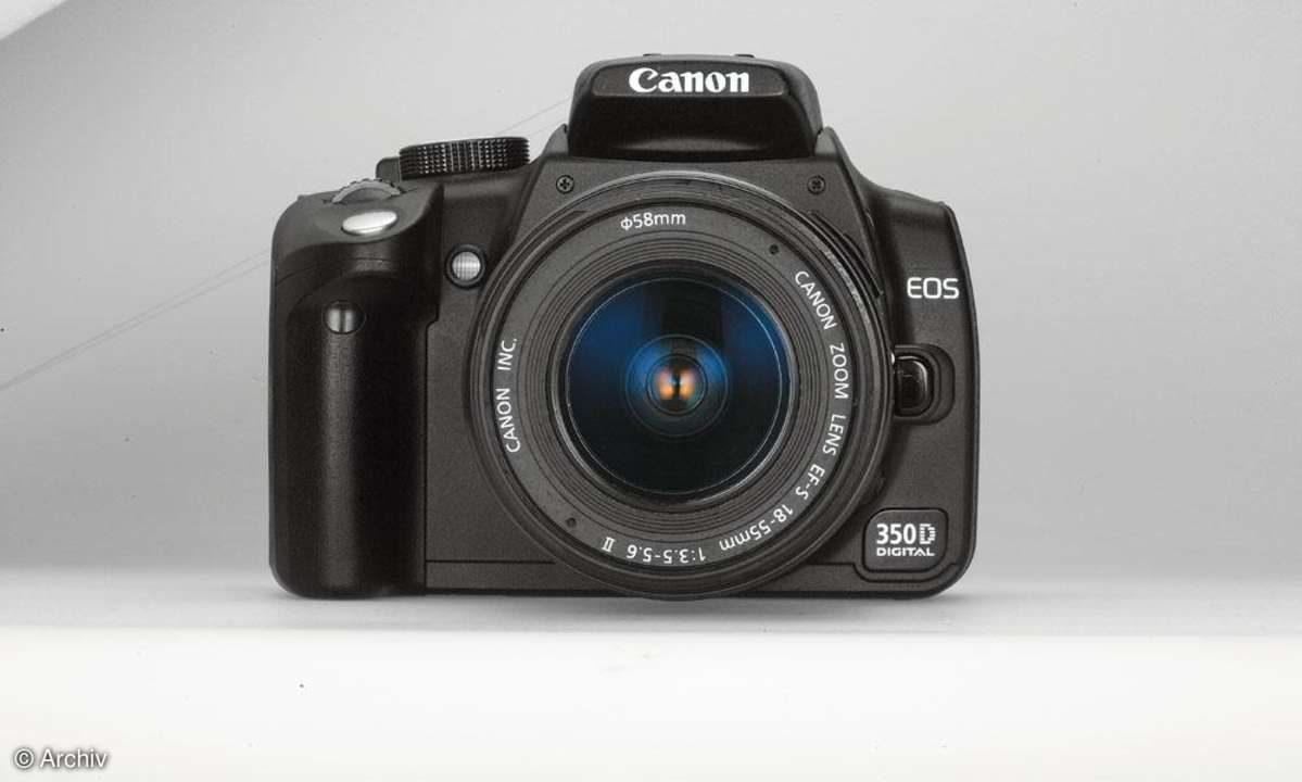 Canon EOS 350D Vorderseite