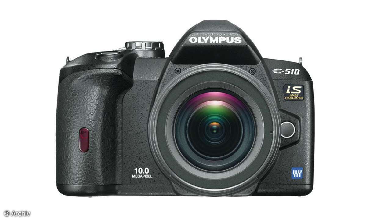 Olympus E-510  Vorderseite