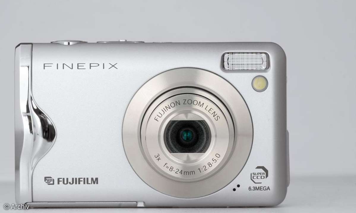 Fujifilm Finepix F20 Vorderseite