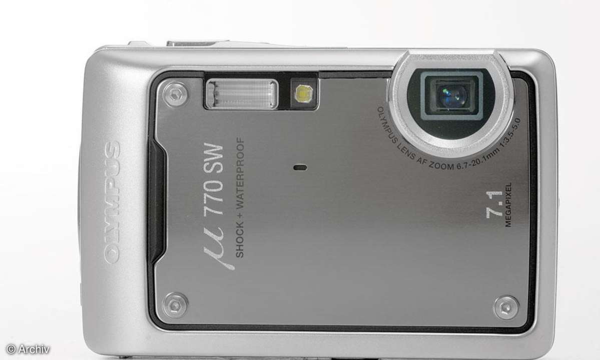 Olympus µ770 SW Vorderseite