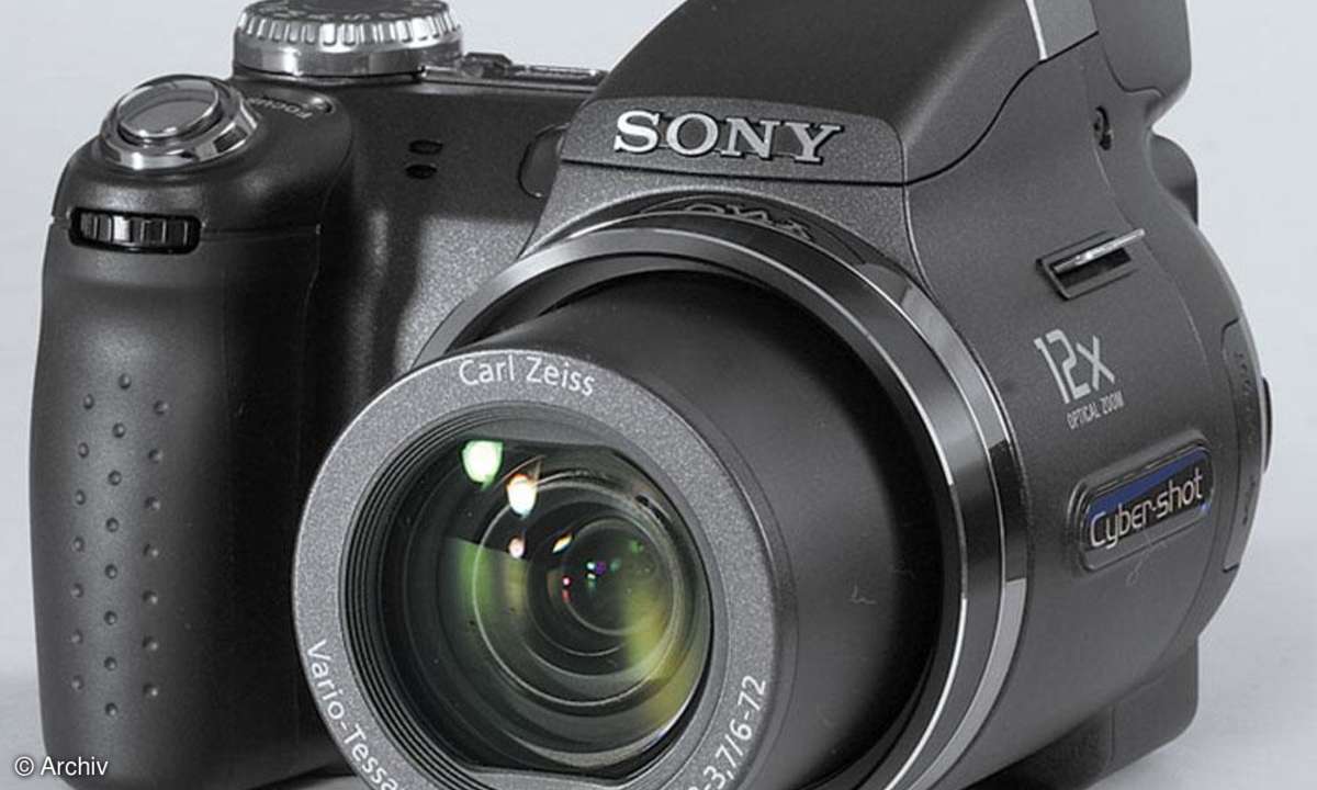 Sony Cybershot DSC-H5 Vorderseite