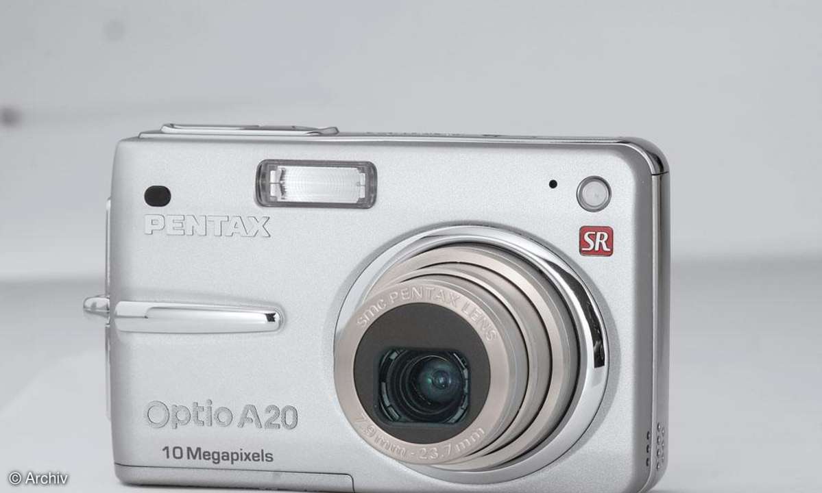 Pentax Optio A20 Vorderseite