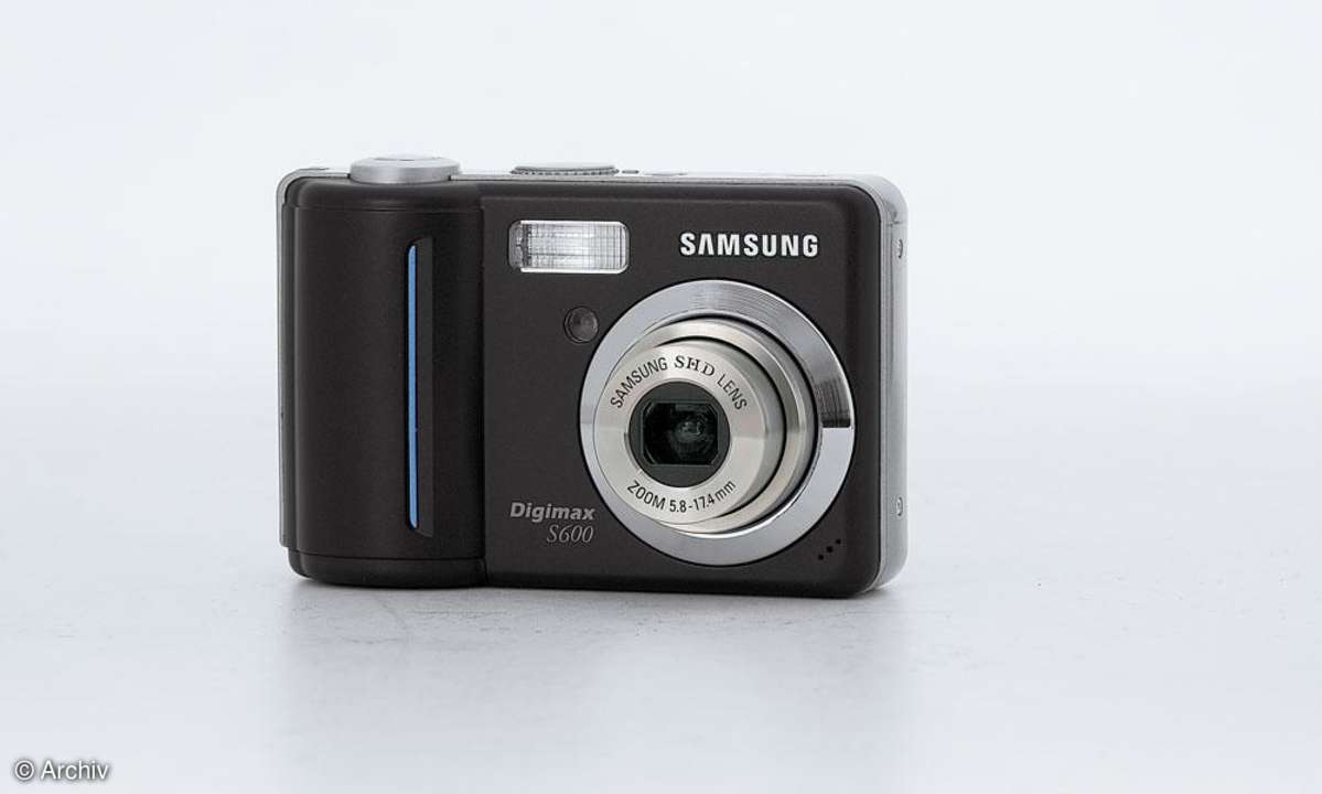 Samsung Digimax S600 Vorderseite