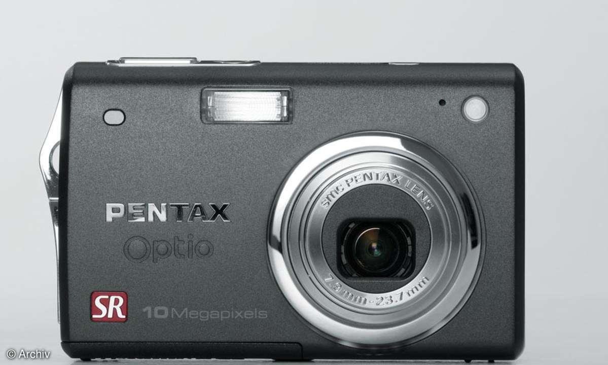 Pentax Optio A30 frontal