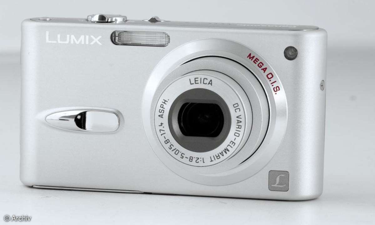 Panasonic Lumix DMC-FX3 Vorderseite