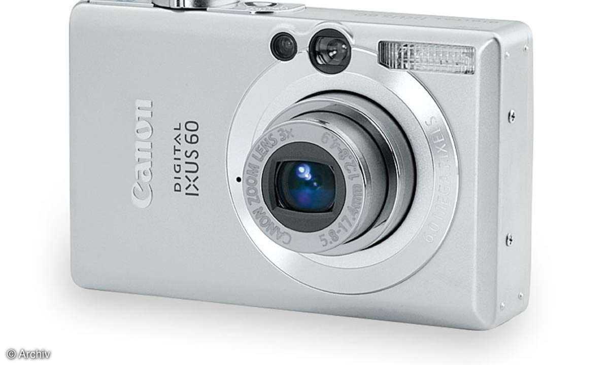 Canon Digital Ixus 60 Vorderseite