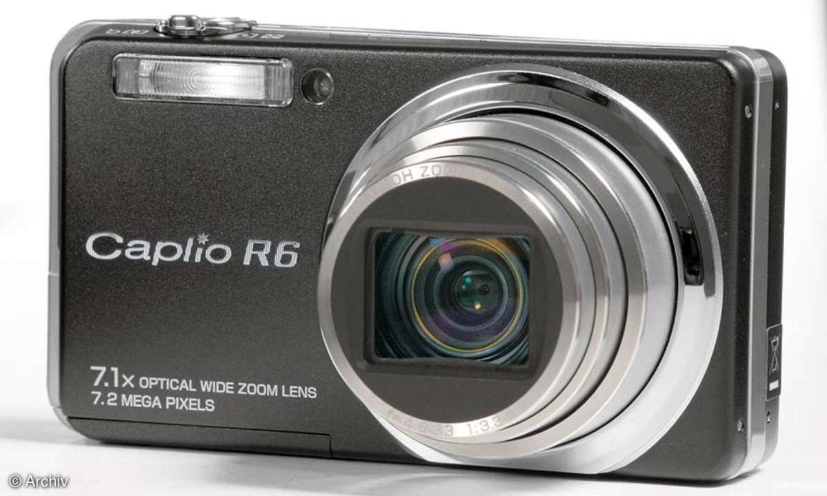 Ricoh Caplio R6 Seite