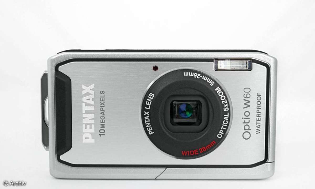 Pentax Optio W60 front