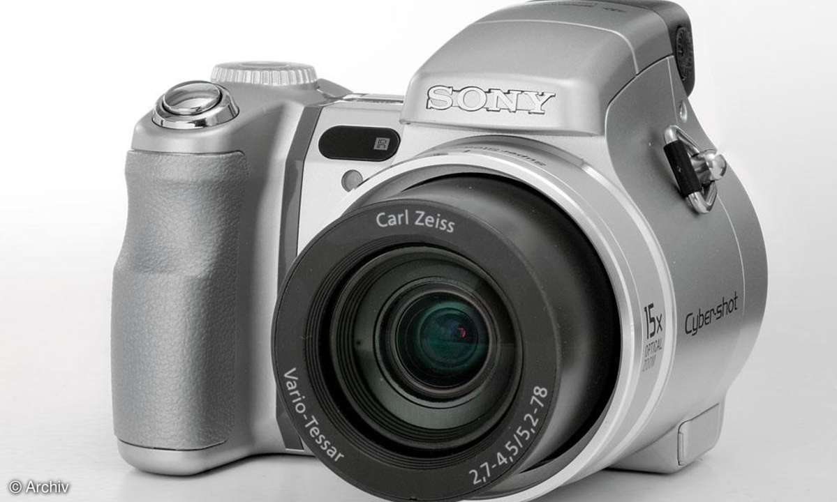 Sony Cybershot DSC-H7 Vorderseite