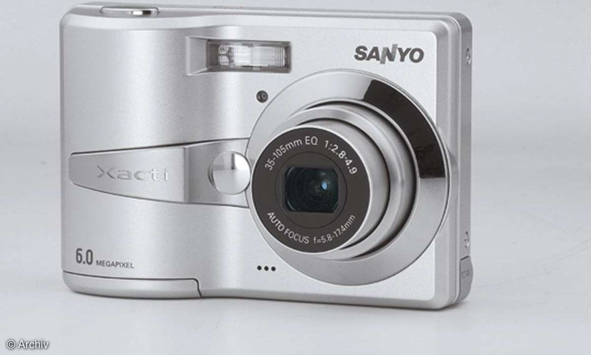 Sanyo Xacti VPC-S60 EX Vorderseite