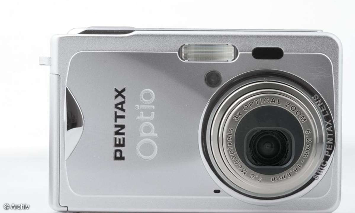 Pentax Optio S7 Vorderseite