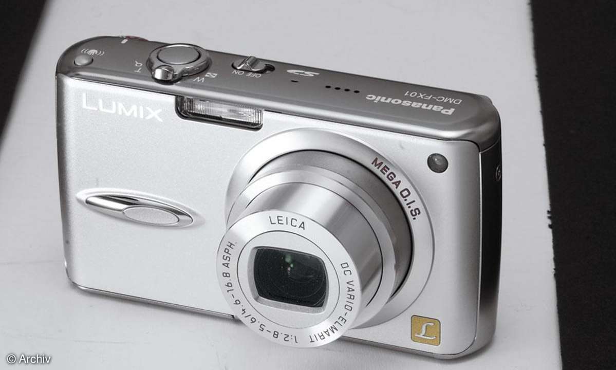 Panasonic Lumix DMC-FX01 Vorderansicht