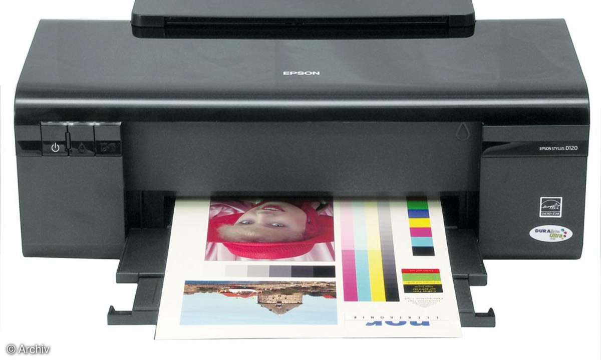 Epson Stylus D120 Vorderseite