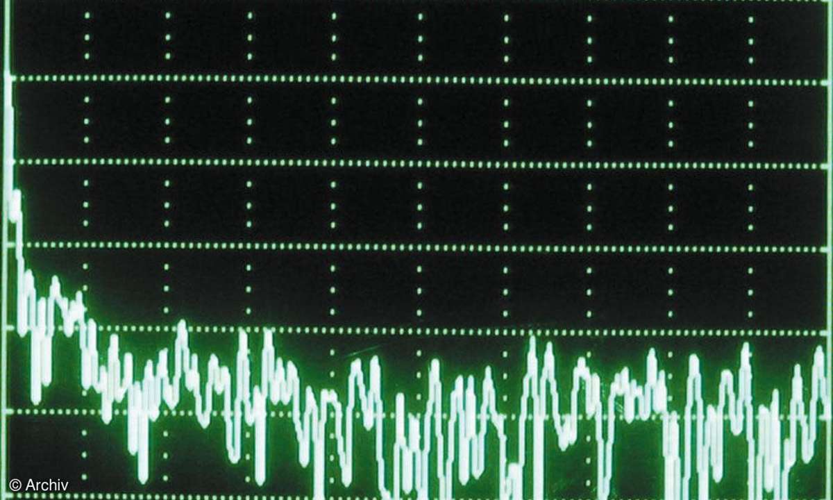Rauschsignal 0,1 Sekunde