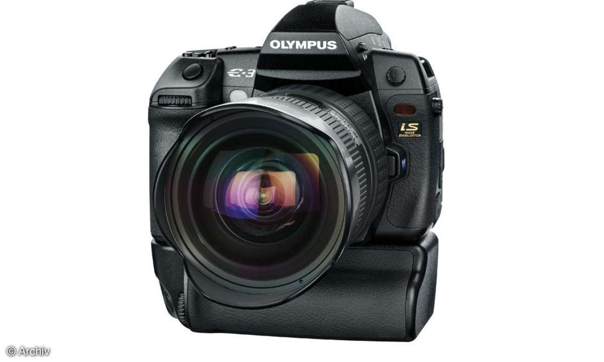 Olympus E-3 Vorderseite