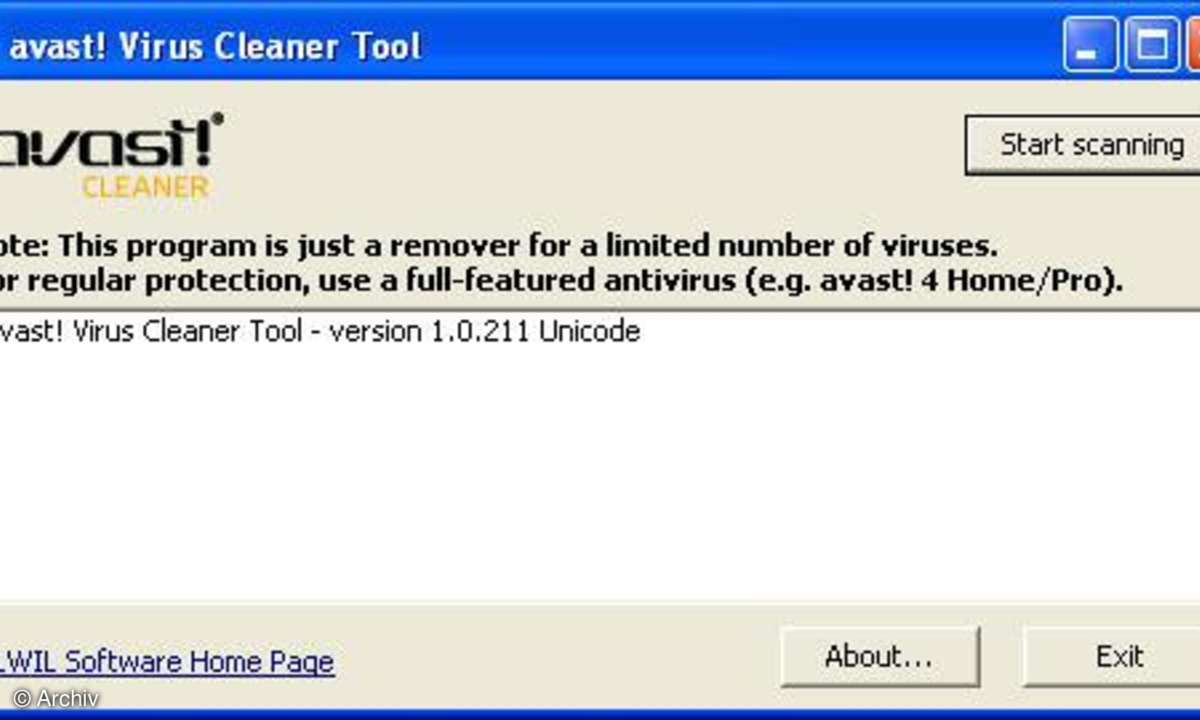Avast Virus Cleaner