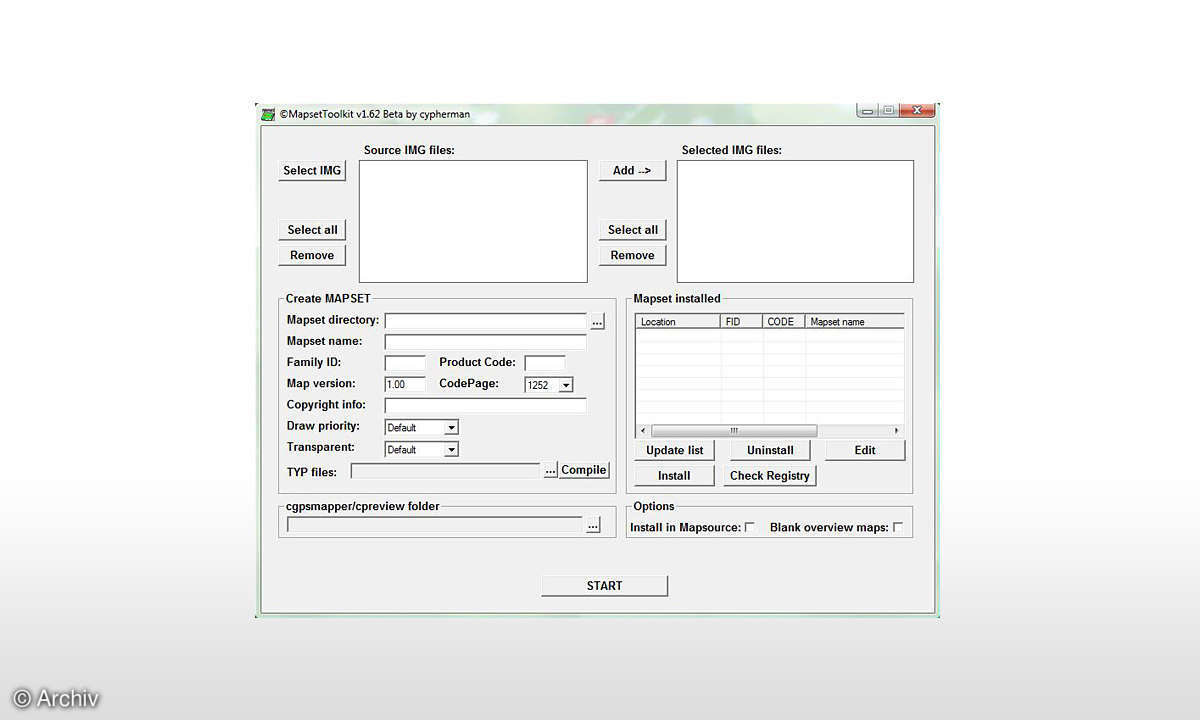 MapsetToolkit