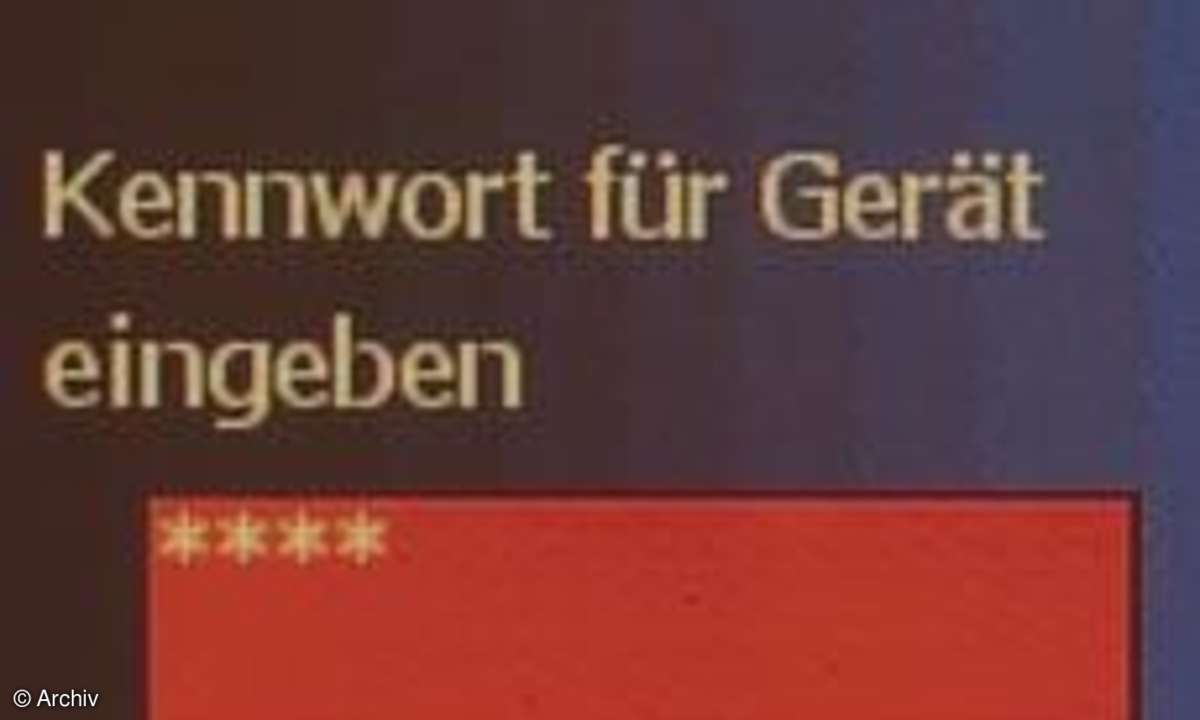 Bluetooth-Kennwort beim Handy