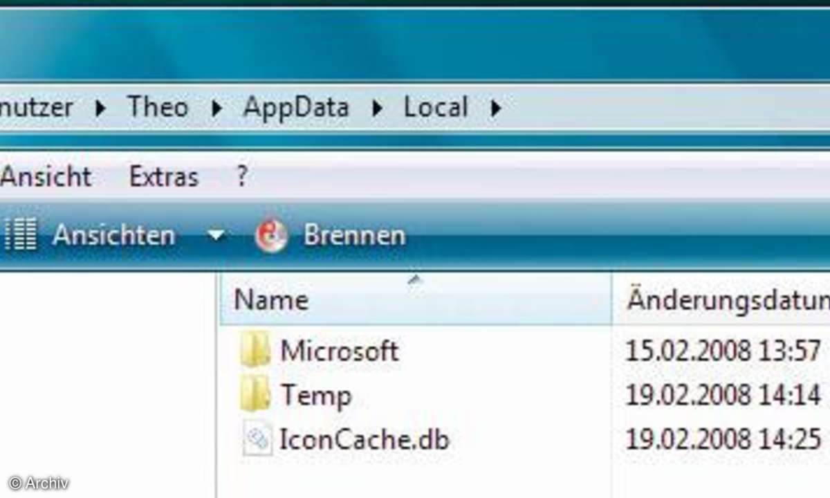 Vista-Ärger: Programm-Icons