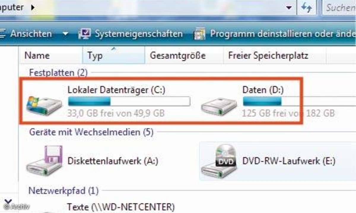 Ihr XP repariert sich selbst