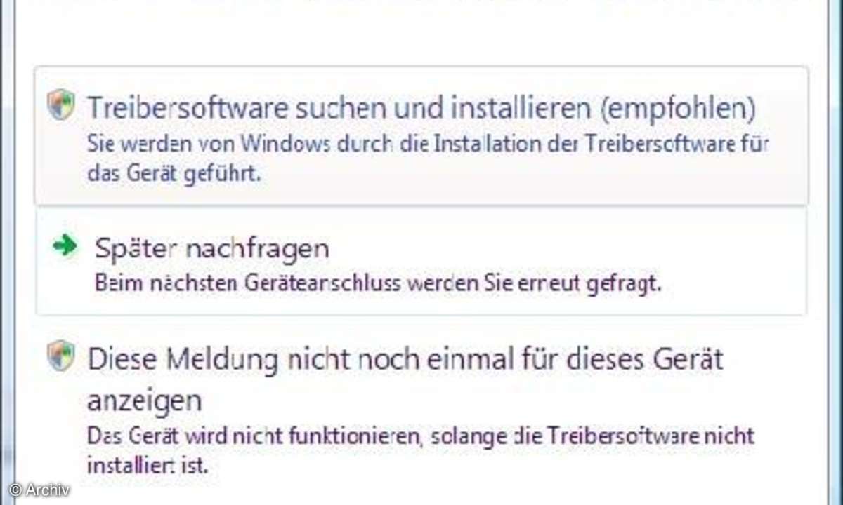 XP-Treiber unter Vista