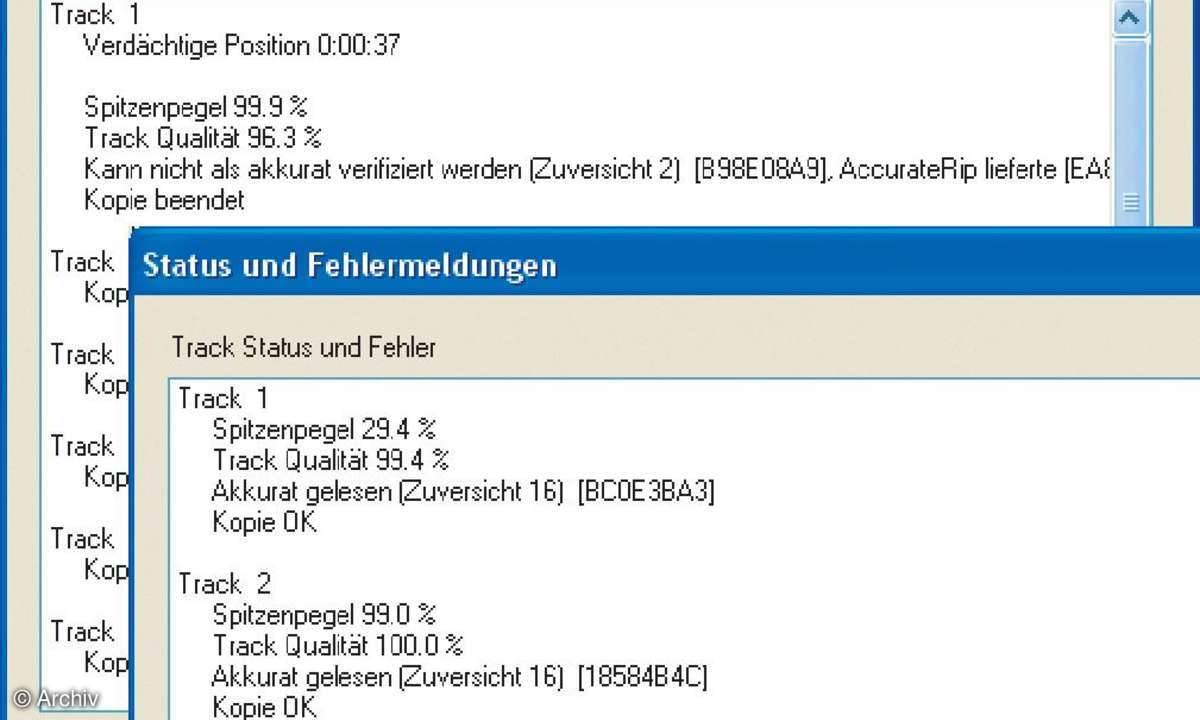 EAC - AccurateRip