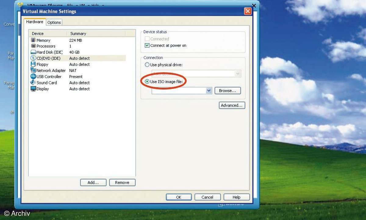 Vorhandenes Windows Virtualisieren