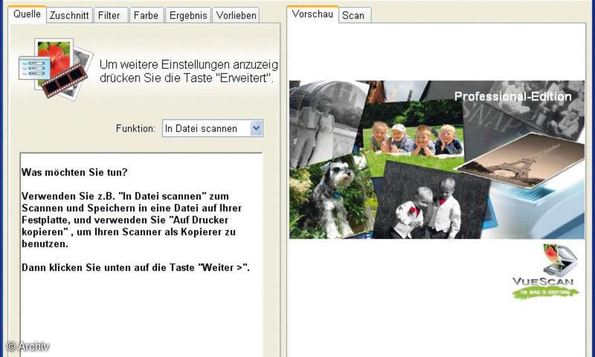 Dias und Fotos digitalisieren