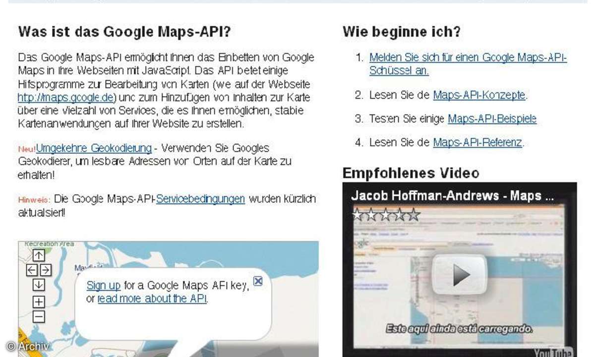 Mashup von Web-Daten