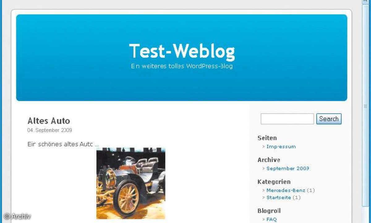 Wordpress Aufpolieren