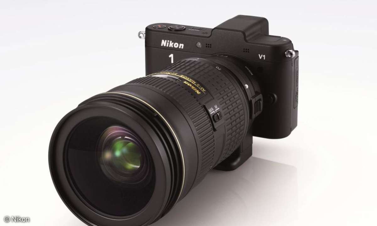 Bajonettadapter FT1 / Nikon 1 V1 AFS24-70-2.8