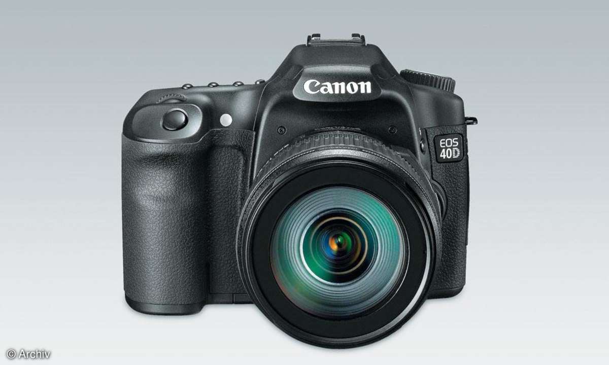 Canon EOS 40D Vorderseite