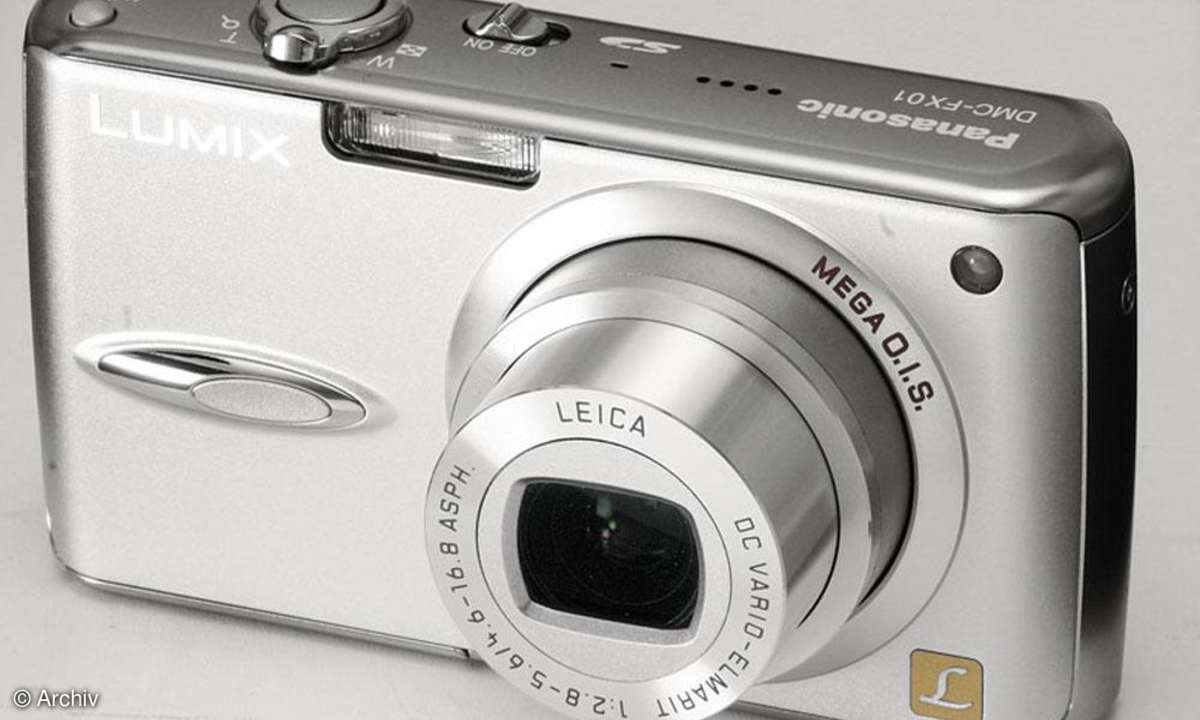 Panasonic Lumix DMC-FX01 Vorderseite