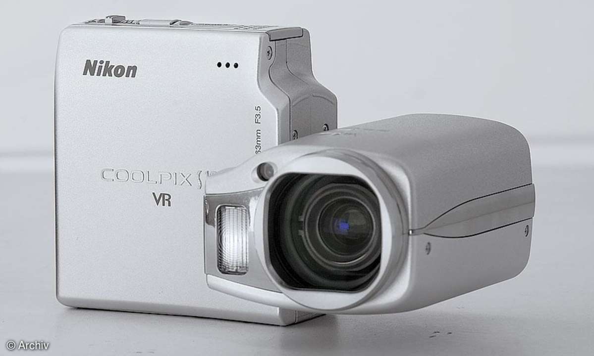 Nikon Coolpix S10 Vorderseite