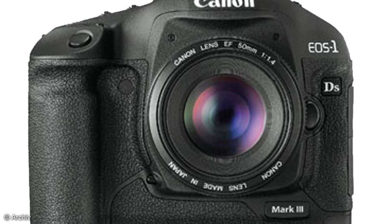 Canon EOS 1Ds Mark III Vorderseite