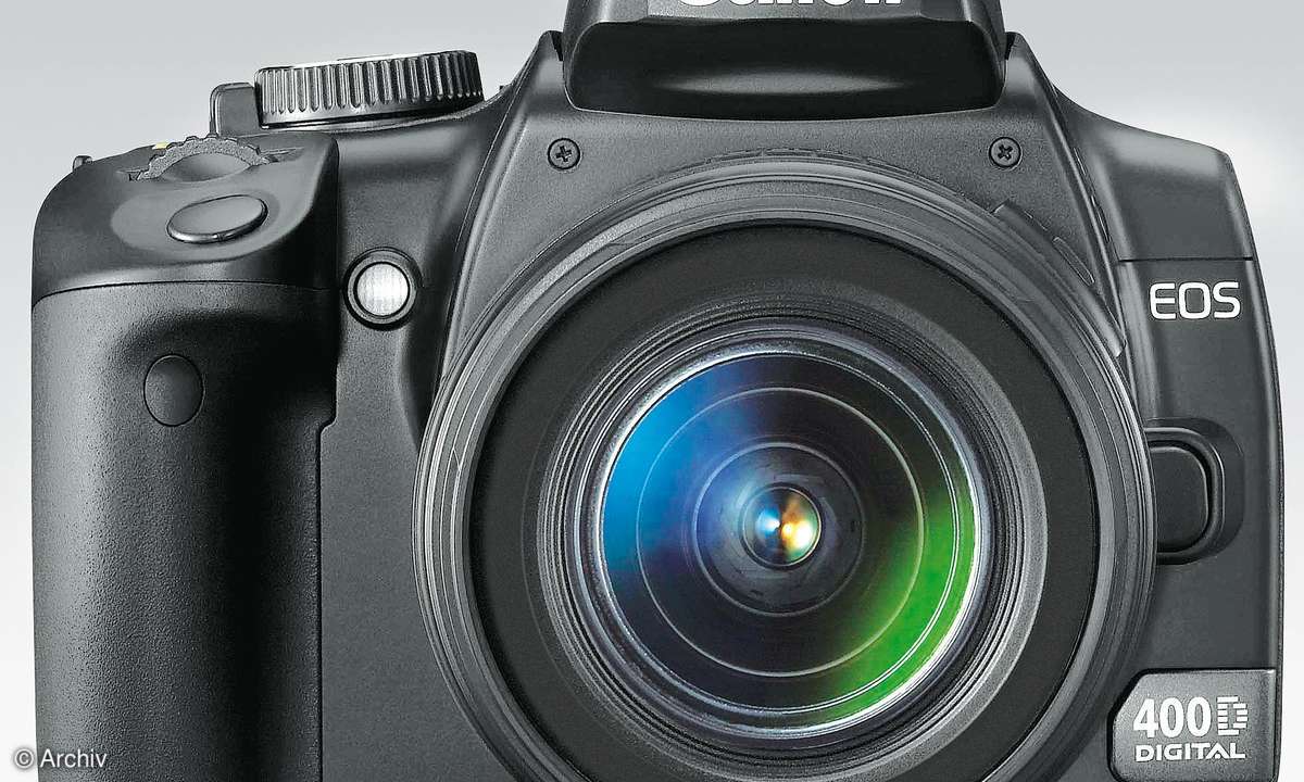 Canon EOS 400D Vorderseite