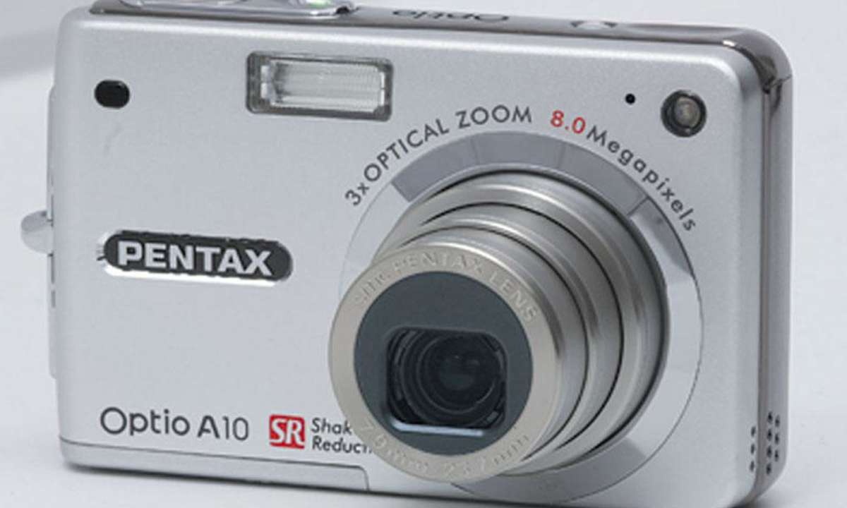 Pentax Optio A10 Vorderansicht