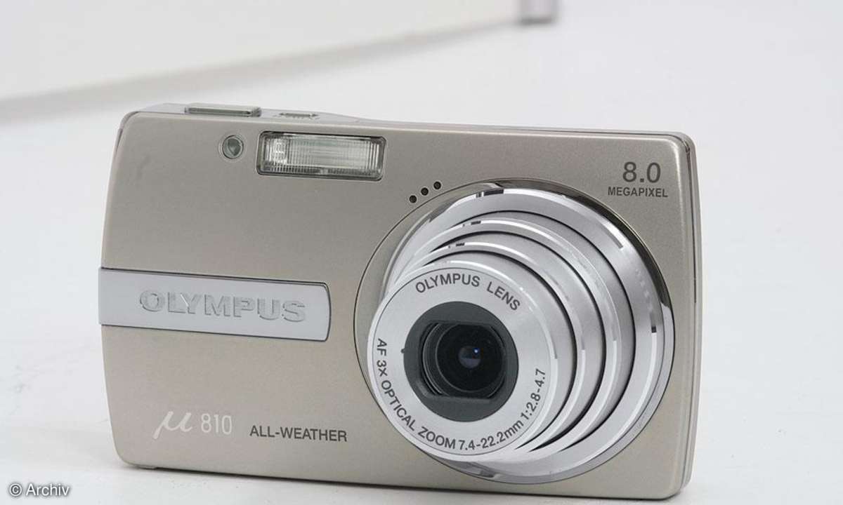 Olympus µ-Digital 810 Vorderseite