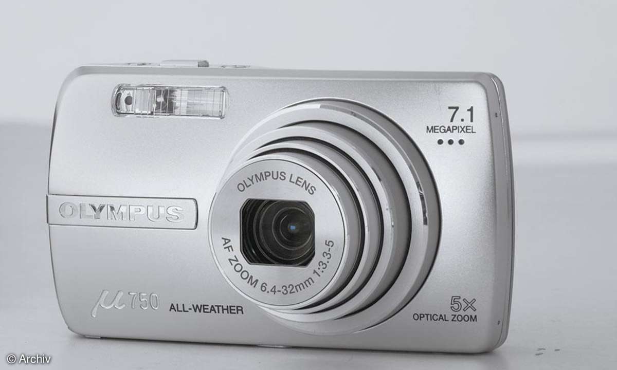 Olympus µ-750 AW Vorderseite