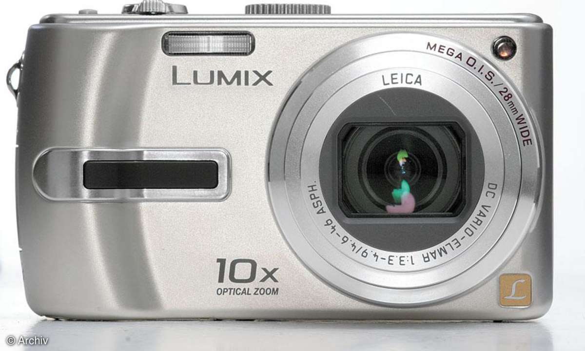 Panasonic Lumix DMC-TZ3 Vorderansicht
