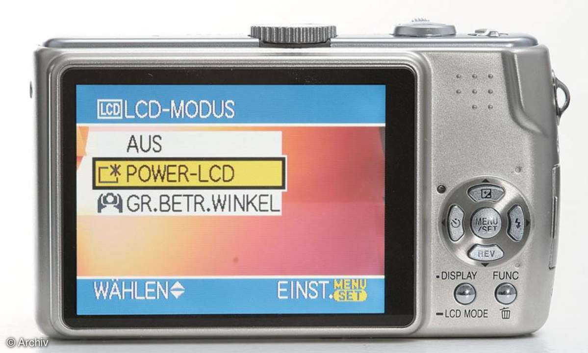 Panasonic Lumix DMC-TZ3 Monitor