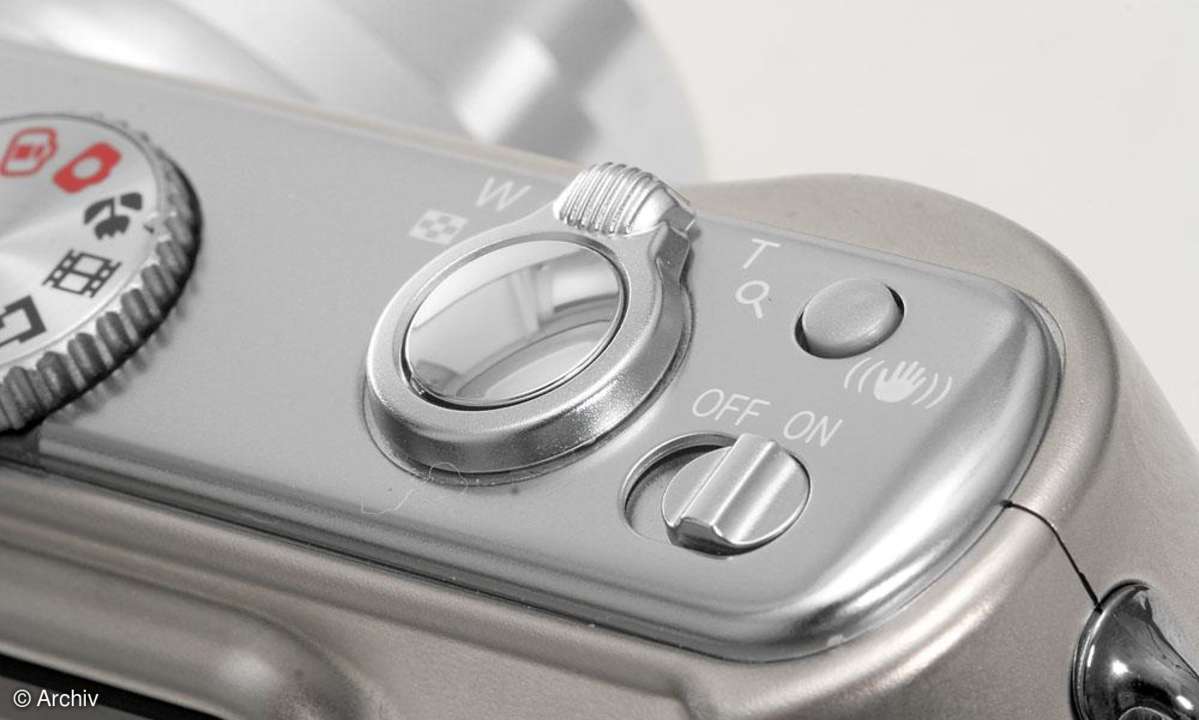 Panasonic Lumix DMC-TZ2 Wackelhand-Taste