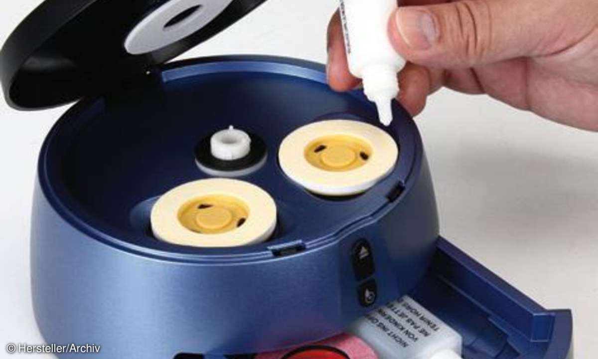 CD/DVD-Poliermaschine