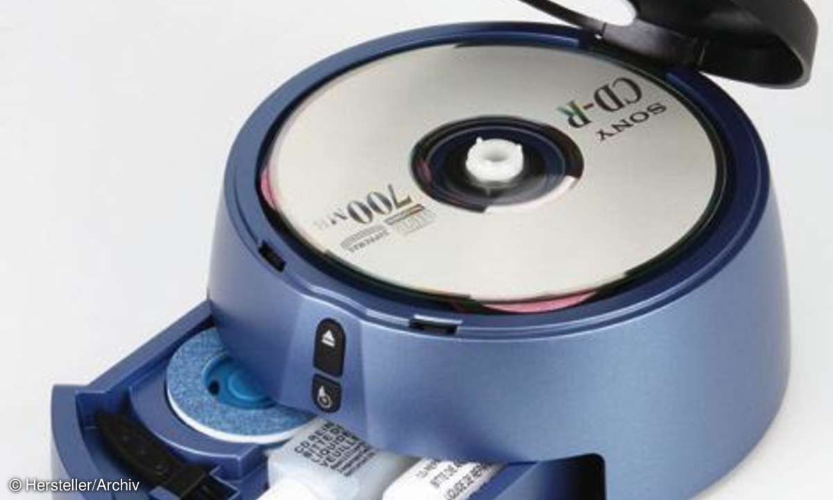 CD/DVD-Poliermaschine