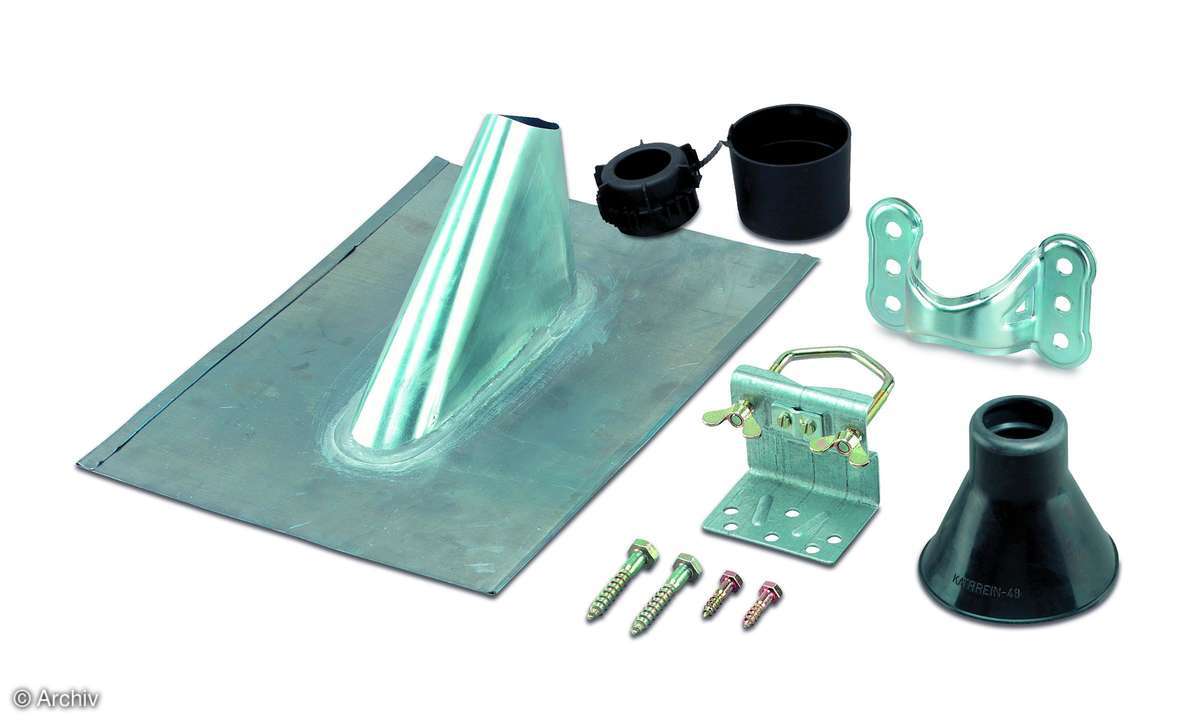 Montageset für Satelliten