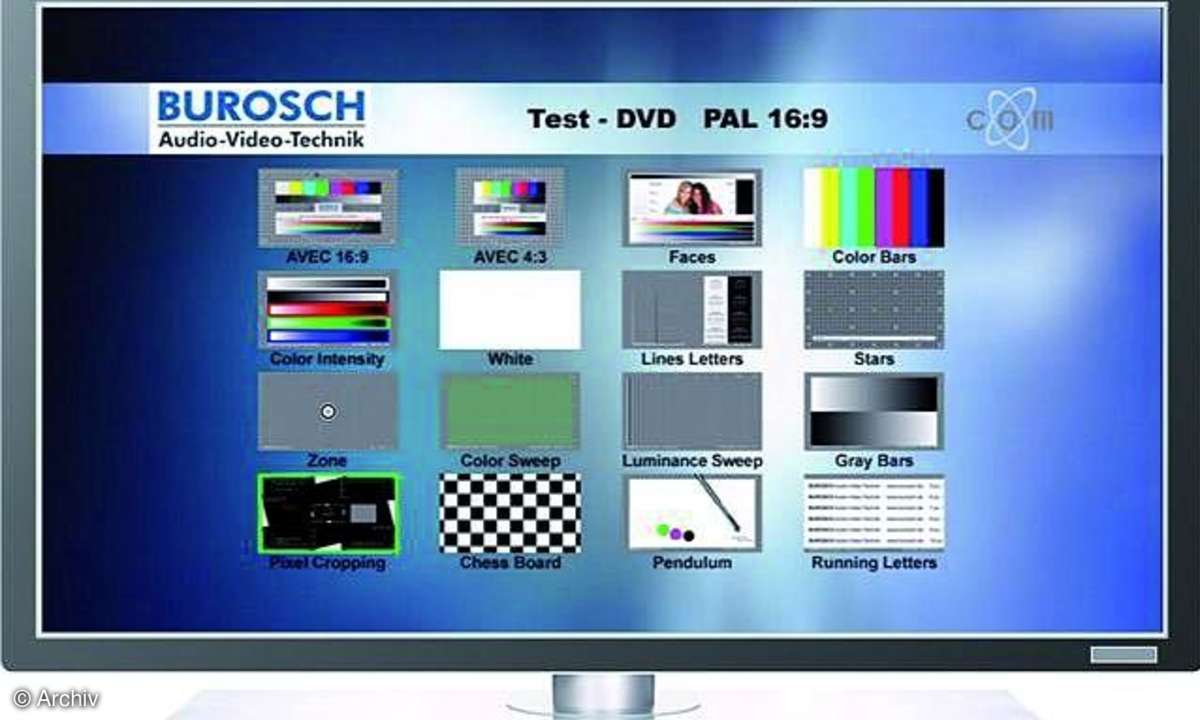 Bild-und Projektoreinstellung