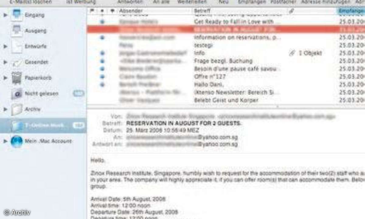Skandalöse Zustände bei der Telekom Mail-Sicherheit