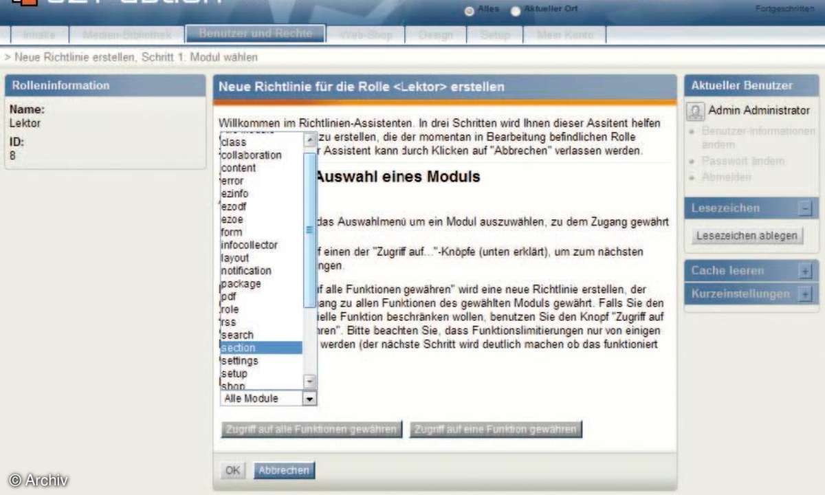 CMS: eZ Publish 4.1.3