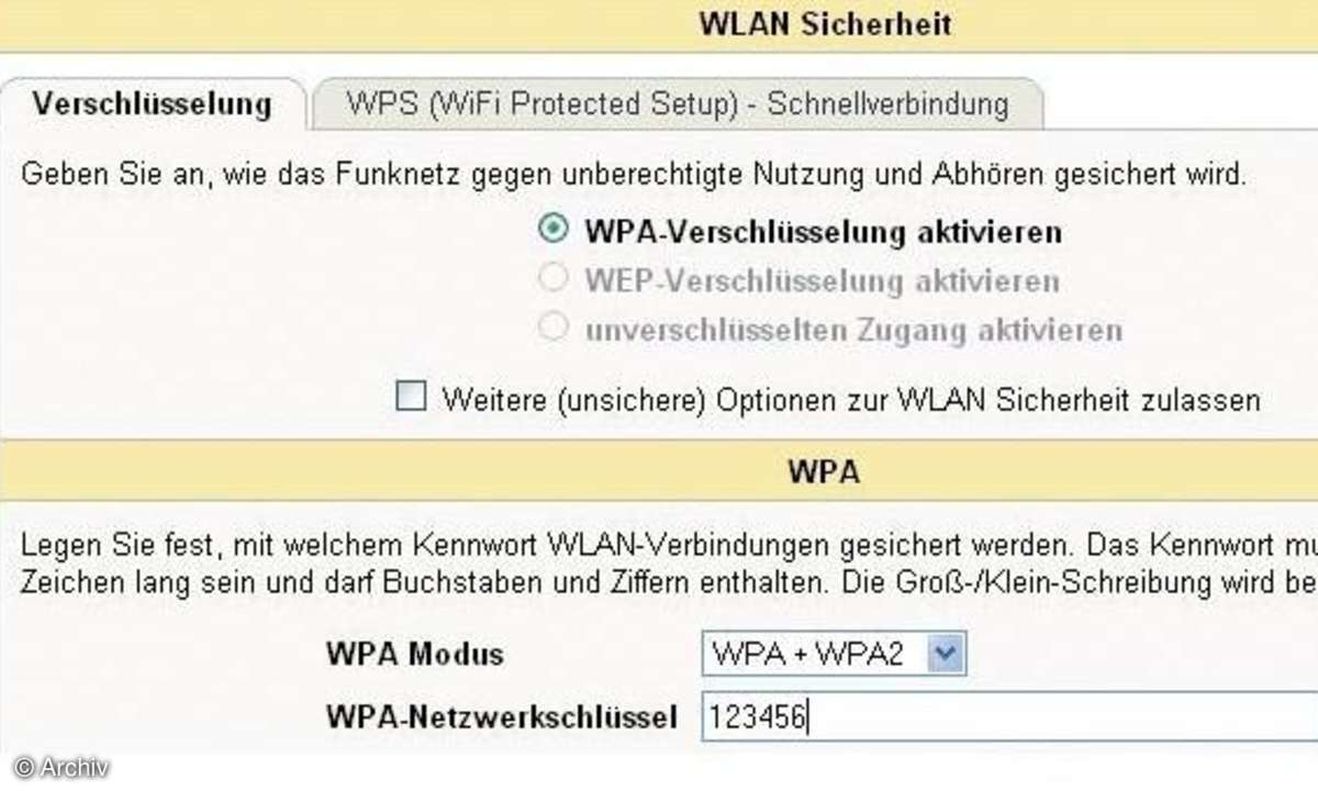 WLAN optimal